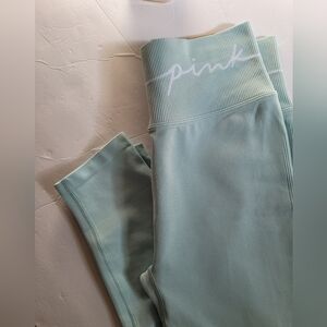 PINK Victoria's Secret  Sky Blue Leggings
